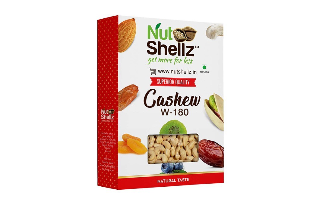 Nutshellz Cashew W-180    Box  2 kilogram